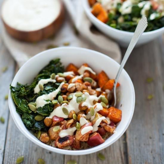 Fall Harvest Buddha Bowl