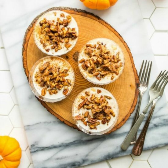 6-Ingredient Crustless Pumpkin Pies