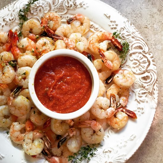 Roasted Garlic Shrimp