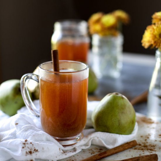 Homemade Pear Cider