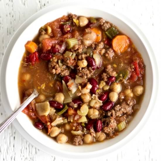 Crock Pot Hamburger Soup