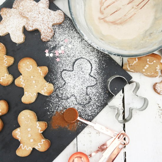 Wheat-free Gingerbread Men