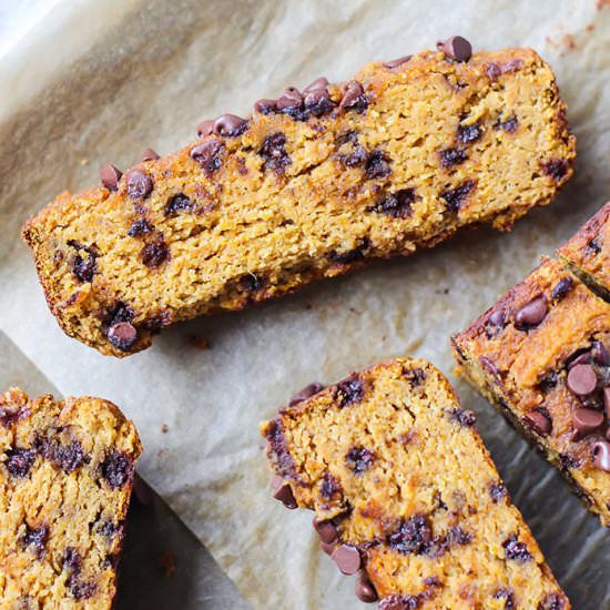 Coconut Flour Pumpkin Bread