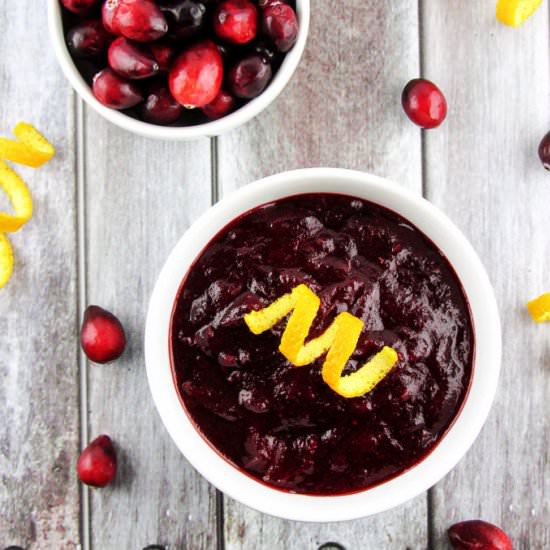 Orange Cranberry Sauce