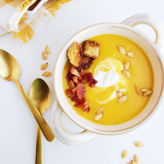 Butternut Squash Apple Soup