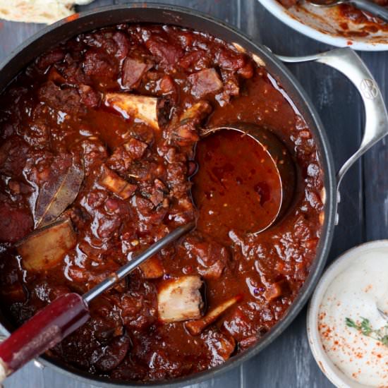 Braised Beef Short Rib Chili