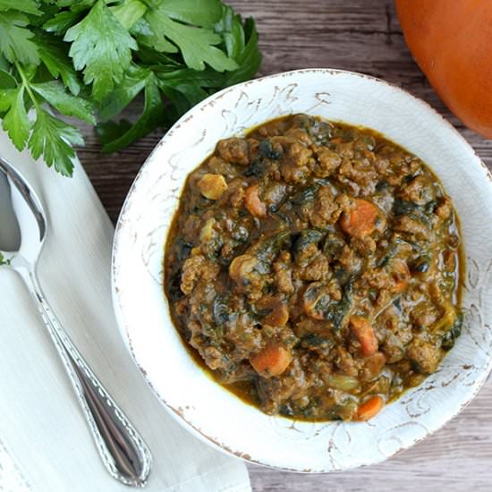 30 Minute Paleo Pumpkin Chili (AIP)