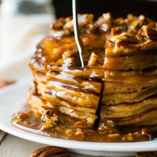 Sweet Potato Pie Pancakes