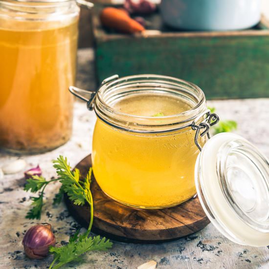 Homemade Vegetable Stock