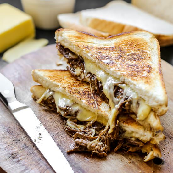 Brisket Grilled Cheese