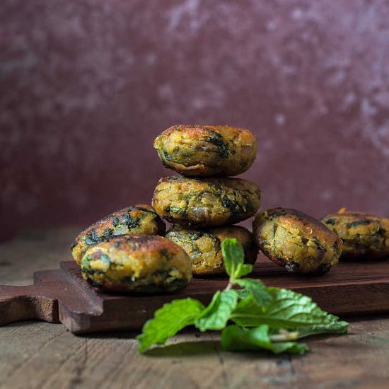 Vallarai Keerai Cutlet