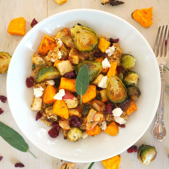 Autumn Harvest Quinoa Bowl