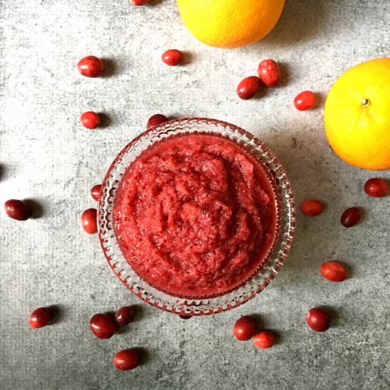 Cranberry Orange Relish