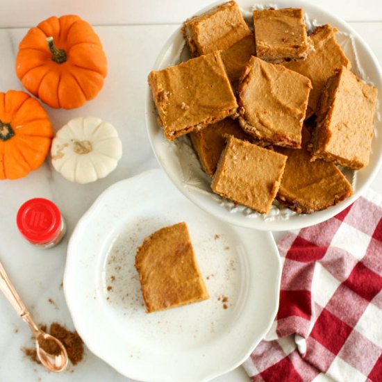 Pumpkin Spice Squares