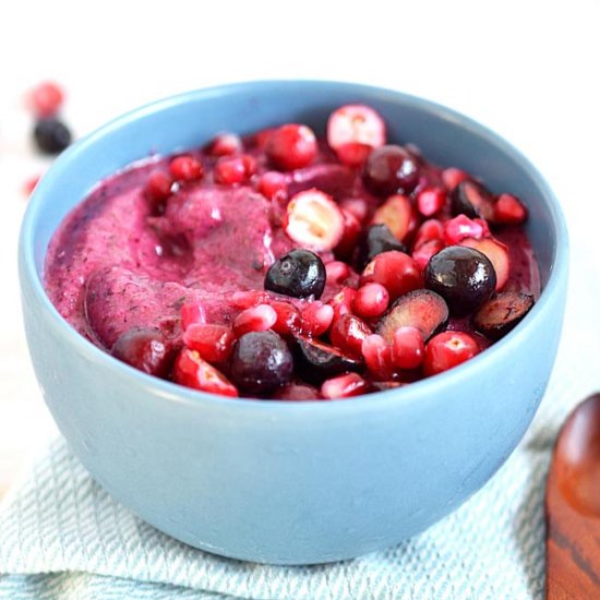 Fall Antioxidant Smoothie Bowl