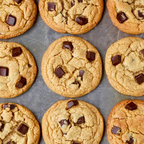 PB Chocolate Chunk Cookies