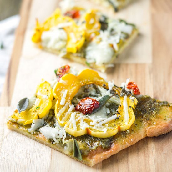 Delicata Flatbread Pizza