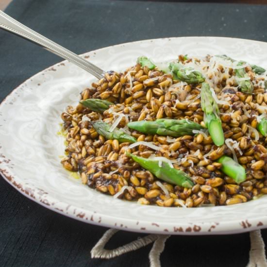 Winter Wheat Berry Risotto