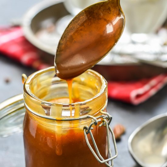 Homemade Salted Caramel Sauce