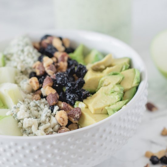 Lean, Green, Avocado Apple Salad