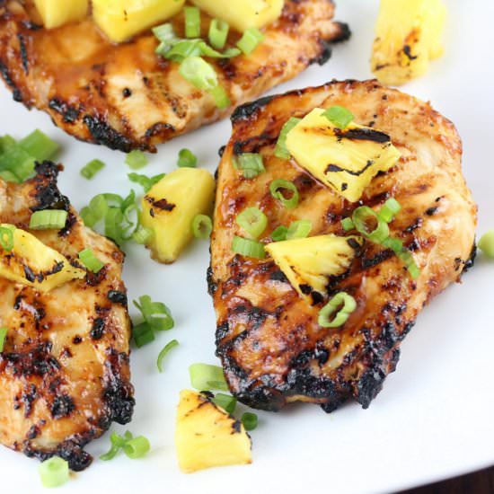 Pineapple Grilled Chicken