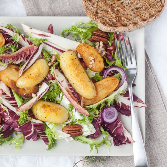 Radicchio Salad with Potatoes