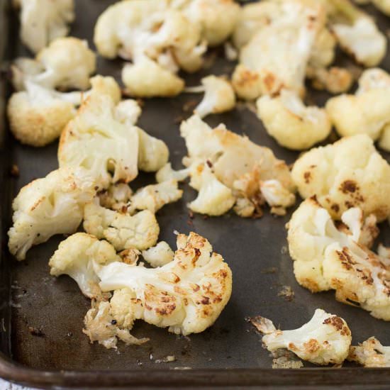 Parmesan Roasted Cauliflower