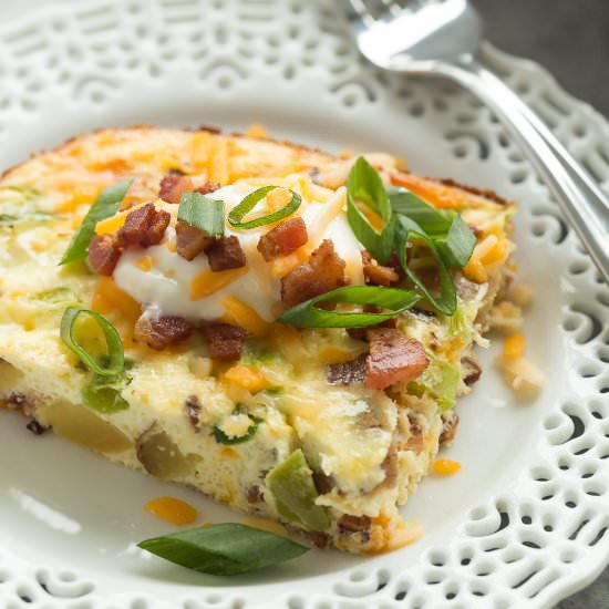 Baked Potato Breakfast Casserole