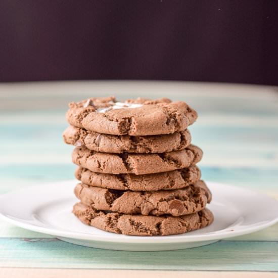 Marshmallow Chocolate Cookies