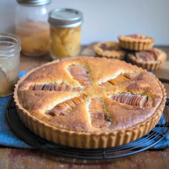 Quince Frangipane Tart