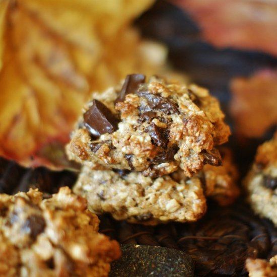 Skinny Oat Honey Cookies