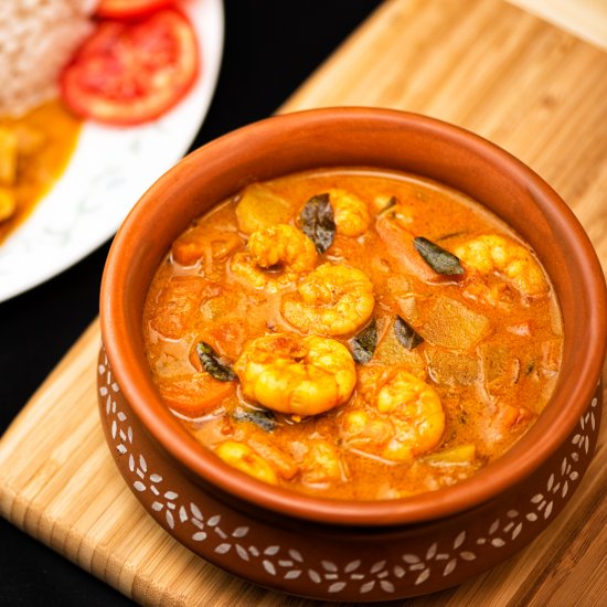 Sri Lankan Style Prawns Curry