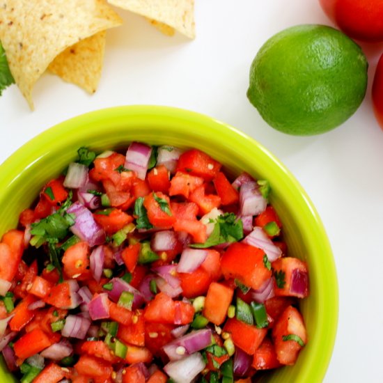 Copycat Chipotle Pico de Gallo