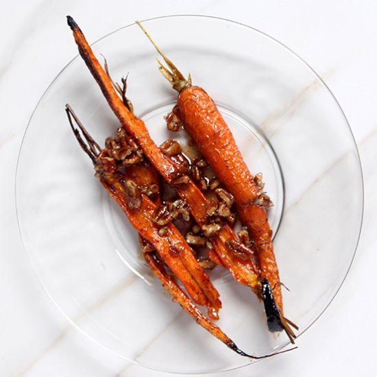 Whiskey Roasted Carrots