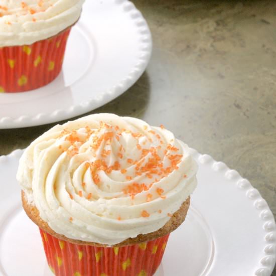 Spicy Chai Cupcakes