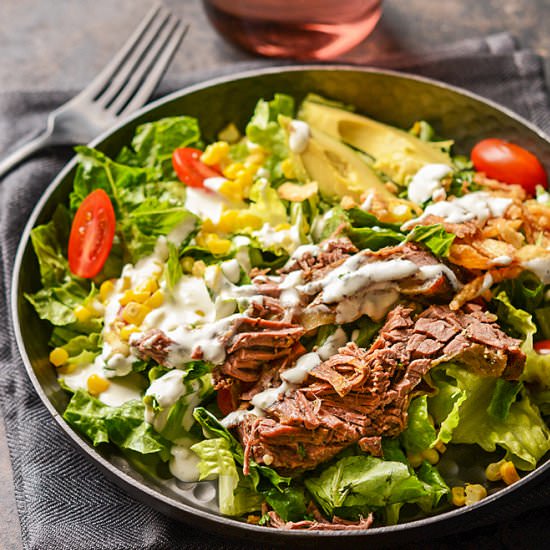 Slow Cooker Steak Salad