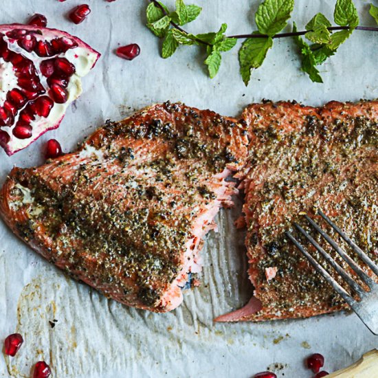 Spiced Baked Salmon