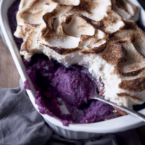 Purple Sweet Potato Casserole