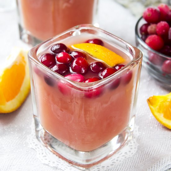 Orange Cranberry Margarita Cocktail