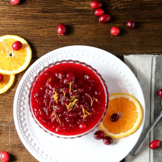 Orange Cranberry Sauce