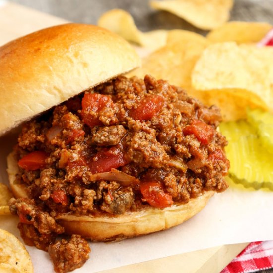 Slow Cooker Sloppy Joes