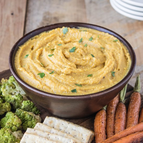 Curry Roasted Butternut Squash Dip