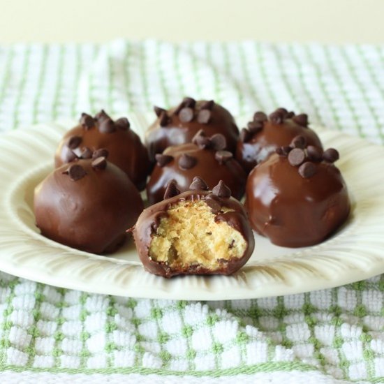 Chocolate Chip Cookie Dough Truffle