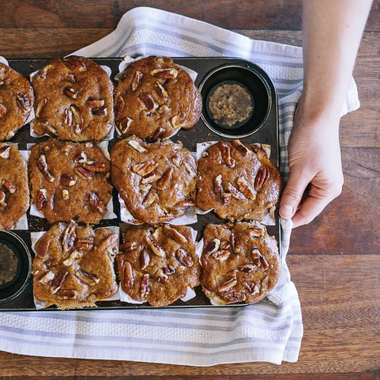 Apple, Date and Pecan Muffins