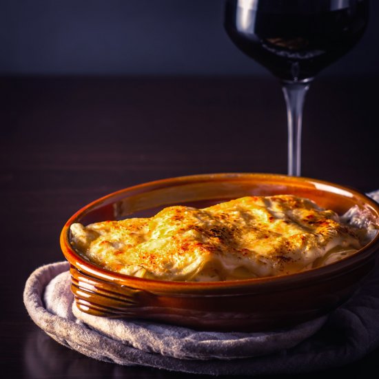 Baked Cauliflower Cannelloni