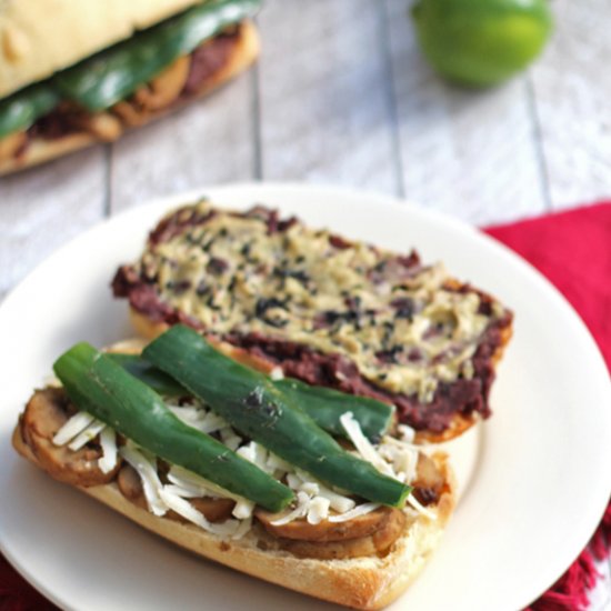 Black Bean And Poblano Chile Torta