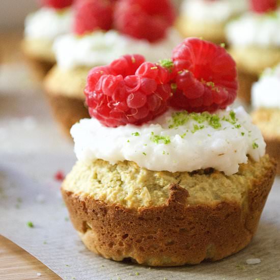 Coconut Cupcakes with Ginger