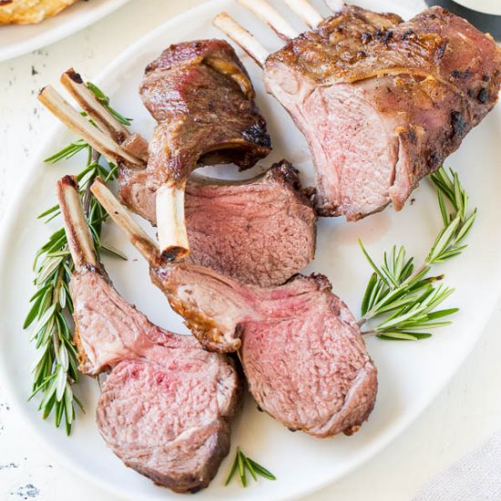 Roasted Rack of Lamb