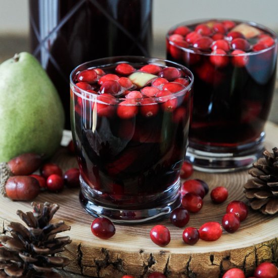 Spiced Cranberry Sangria