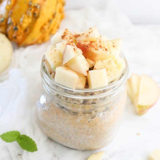 Pumpkin Apple Chia Pudding